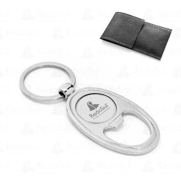 Chaveiro em metal personalizado